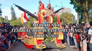 PERTUNJUKAN BERBAGAI MACAM KARYA SENI DI FESTIVAL ISEN MULANG 2022