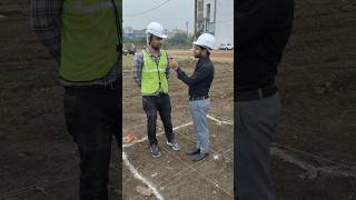 Layout 🔥होने के बाद क्या-क्या Check ✅ करते हैं ❓ #construction #viral #shortvideos