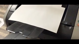 How to print a demo page on your HP Laserjet 1010 series printer