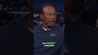 Tiger Woods Introduces His Athluxury Line "Sunday Red" on The Tonight Show #TigerWoods #JimmyFallon