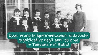 Sperimentazioni didattiche negli anni '50 e '60 in Italia