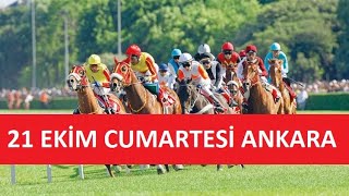 21 EKİM 2023 CUMARTESİ ANKARA AT YARIŞI TAHMİNLERİ VE YORUMLARI