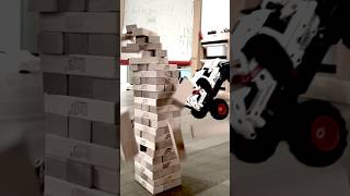 Monster Mutt Toy Truck Jenga Demolition #lego #legotruck #legotechnic #monsterjam  #monstertruck