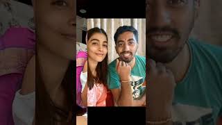 ## Bollywood Superstar Actress _ Pooja Hagde ## So cute # Family Members ## Real viral Shorts Video