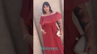 Elegância Plus Size: Vestido de Festa Longo Cigana