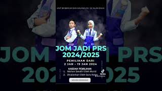 Jom Jadi PRS!!