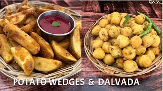 2 Types of Evening Time Tasty Snacks | Easy to make Snacks | Gulab Hari Satvik Rasoi