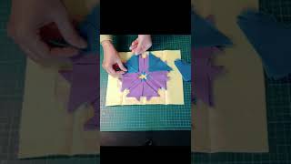 Folded Star Potholder Tutorial #short