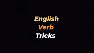 English varb tricks/English varb quick rivison/ SSC exam oriented/nots