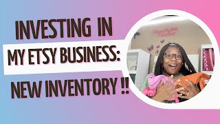 Investing in My Etsy Business | How I Organizie My Clothing Blanks and Inventory | Business Haul