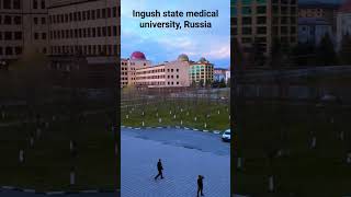 main building ingush state medical university, Russia