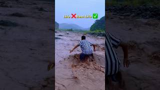 River Crossing #shorts #short  #ytshorts #river #rivercrossing #shortvideo #shortsfeed