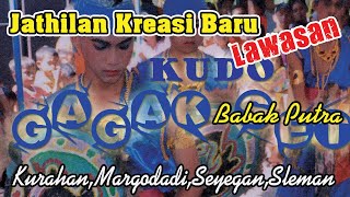 Lawasan  Jathilan kreasi baru "Kudo Gagak Seto live kurahan 1