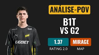 [Análise-POV] Na'vi B1T VS G2 [Mirage] | CS GO DEMO