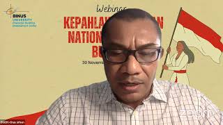 WEBINAR CHARACTER BUILDING, Kepahlawanan dan Nation Character Building