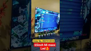 65inch 4kUHD Pannel👌Brand  Mi Maxx with 2Years Warranty❤️‍🔥 #srtelecom #shorts #led