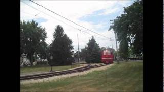 The Illinois Railway Mueseum Diesel Days 7-16-11 Part 1 Getting Ready For The Prade