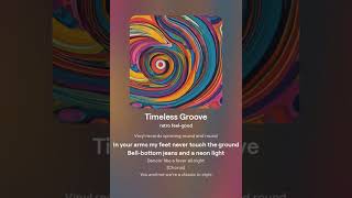 "Timeless Groove" by #MelodiesInTime #DailySong #DailyMusic  #dailysong #music #newmusic #song