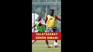 Galatasaray'da günün antrenmanı