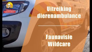 Dierenambulance voor Faunavisie Wildcare