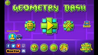 Играю в Geometry Dash