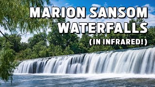 Marion Sansom Waterfalls in Infrared