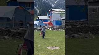 Cricketing at Arang Kel was such an amazing experience. #arangkel #cricket  #kashmir #neelamvalley