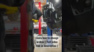 Learn how to replace brakes! ( Full video in description )