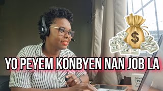 FÈ SA SIW VLE TRAVAY ONLINE / KONBYEN KÒB MWEN TOUCHE NAN TRAVAY MWEN