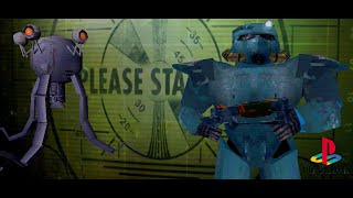 Fallout 3 PS1 Demake Characters Showcase