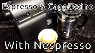 How to Make a Cappuccino with Nespresso Original Line