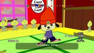 PaRappa The Rapper Remastered Demo (PS4)