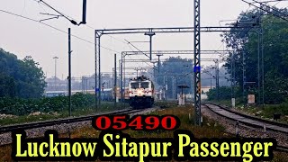 05490-Lucknow Sitapur Passenger Train | ICF Passenger Train | Indian Railways