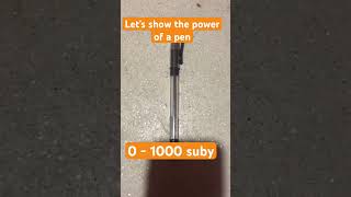 0 to 1000 subscribers by the pen power only| try something new| let’s prove it #shorts