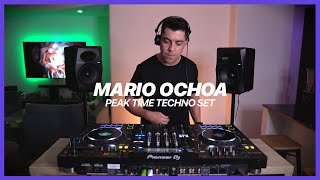 Mario Ochoa | Peak Time Techno Set | Dj Mix 4K - 12.02.2021