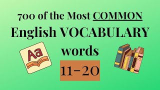 700 of the Most COMMON Words in ENGLISH (11-20) #vocabulary #howtolearnenglish