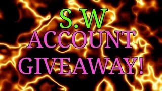 43 6 STAR Account GiveAway