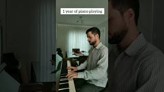 1 second x 20 years of piano playing