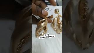 18KARAT ITALIAN GOLD EARRINGS, AVAILABLE FOR NEXT DAY DELIVERY.