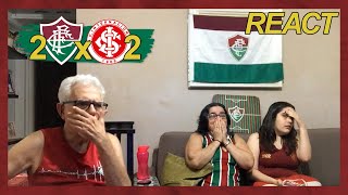 FAMÍLIA TRICOLOR REAGE À 2 FLUMINENSE X 2 INTERNACIONAL - LIBERTADORES 2023