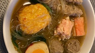 Homemade Hotpot aka shabu shabu from Asian Store