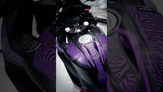 yamaha r15 v3 Indonesia new look in parpul colour modified #youtubeshorts #trending #shorts #12mill