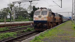 11085 LTT - Madgaon AC Double Dekar Express Overtake 12051 Goa Janshatabdi Express: Konkan Railways