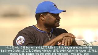 [BreaKingNews]Don baylor, former mvp who was yankees dh and mets coach, dead at 68