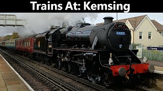 Trains At: Kemsing (Inc: West Coast Railways LMS Black 5 44871 & MORE!) 11/11/2024 | 4K