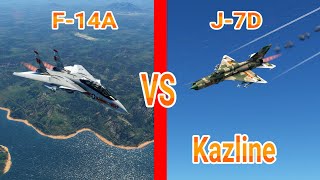 J-7D vs F-14A |Warthunder| Live match