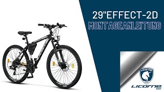 Licorne Bike 29 Effect 2D Montageanleitung