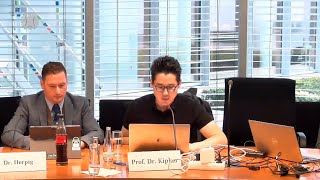 Prof. Dr. Dennis-Kenji Kipker nimmt im Innenausschuss vom Bundestag Stellung zu NIS2 und NIS2UmsuCG