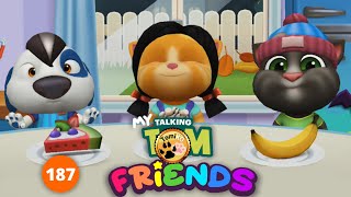 I'm running to save my friends 🩺 My Talking Tom Friends  👻 🎃 Part #187