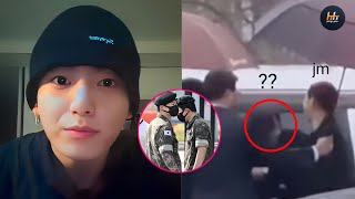 bts news !! Jungkook cried when he saw jimin with someone at the military camp??